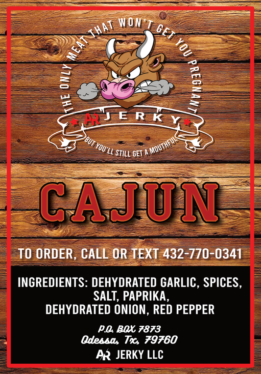 Cajun Flavor Beef Jerky