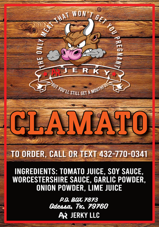 Clamato Flavor Beef Jerky