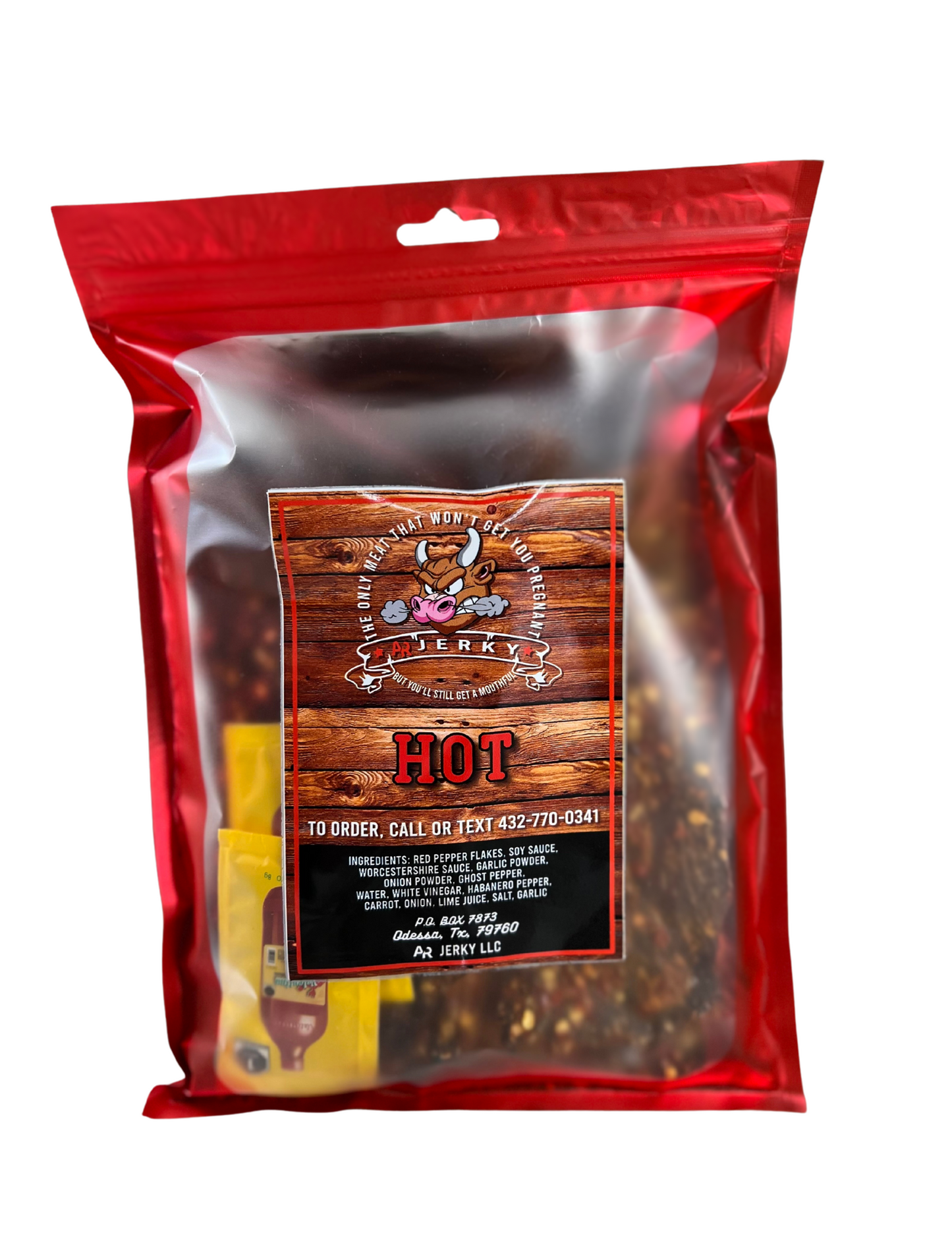 Hot Flavor Beef Jerky