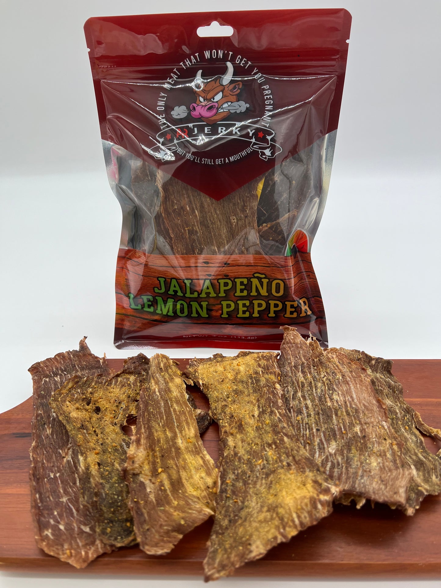 Jalapeno Lemon Pepper Flavor Beef Jerky