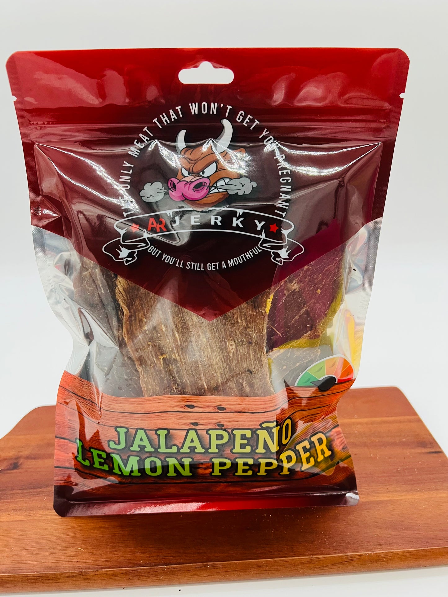 Jalapeno Lemon Pepper Flavor Beef Jerky