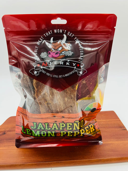 Jalapeno Lemon Pepper Flavor Beef Jerky