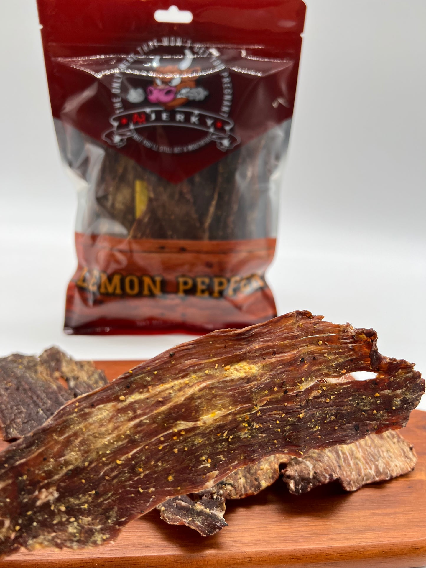 Lemon Pepper Flavor Beef Jerky