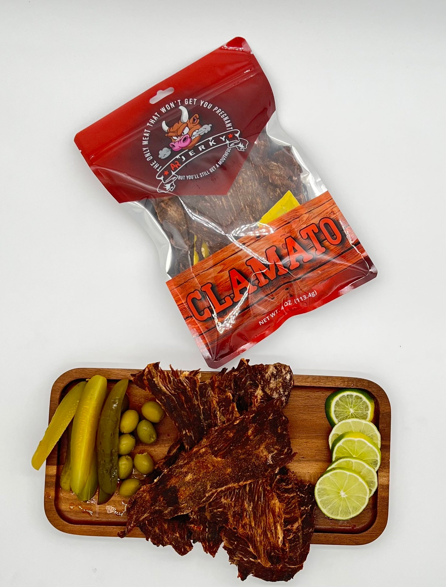 Clamato Flavor Beef Jerky