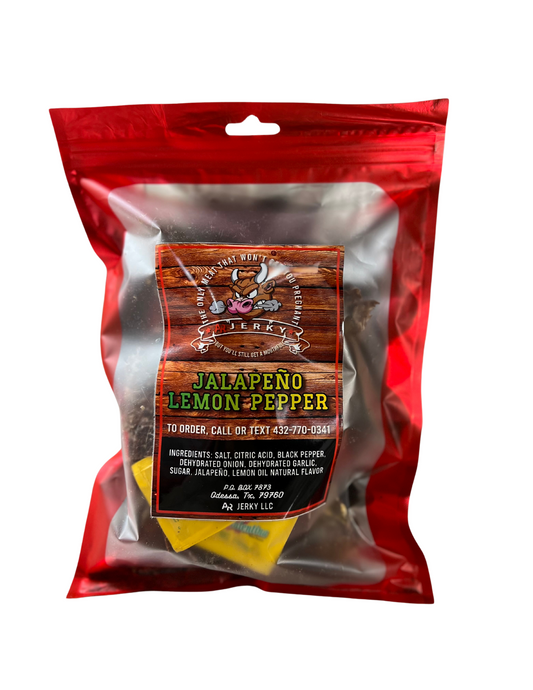 Jalapeno Lemon Pepper Flavor Beef Jerky