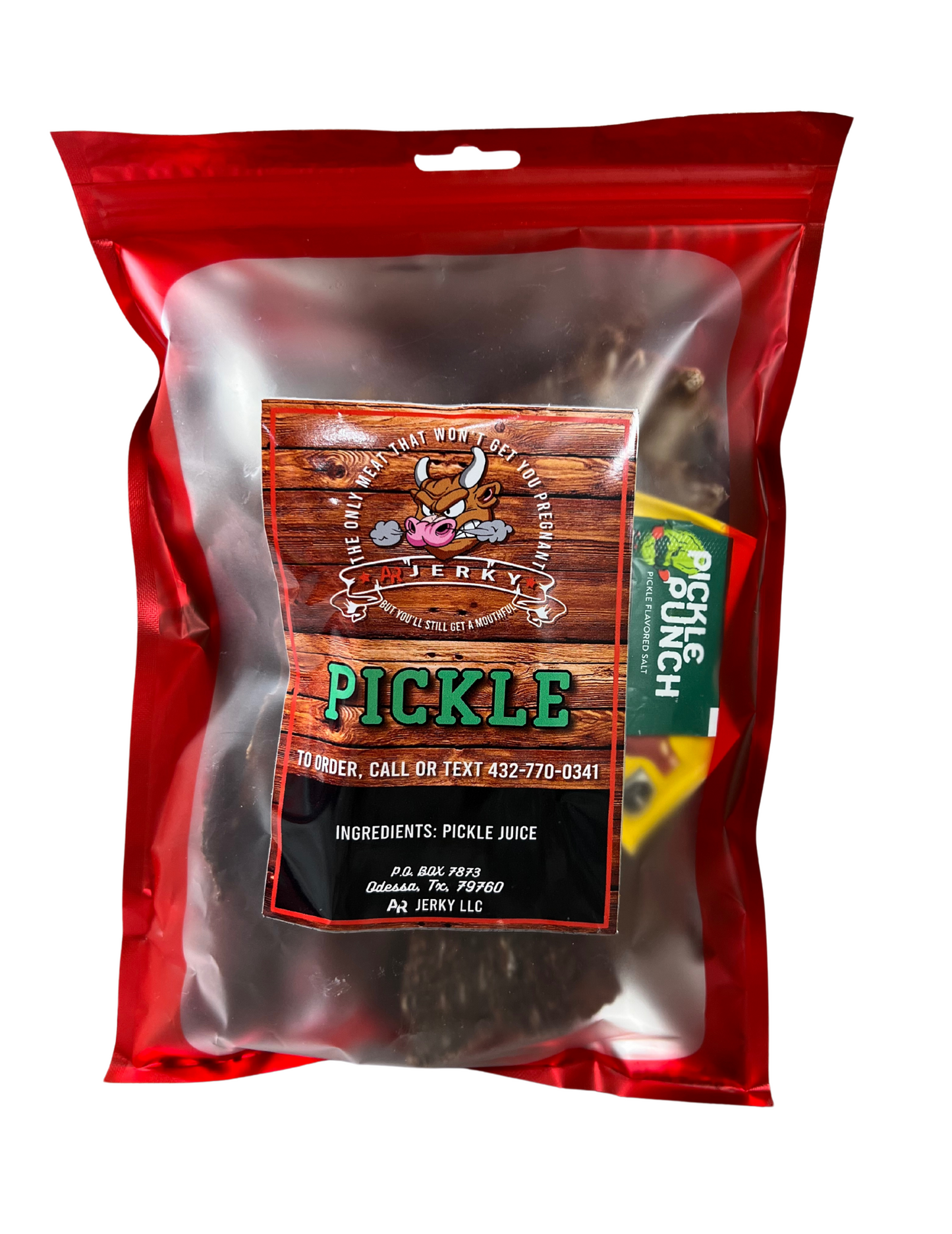 Pickle Flavor Beef Jerky