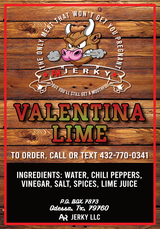 Valentina Lime Flavor Beef Jerky